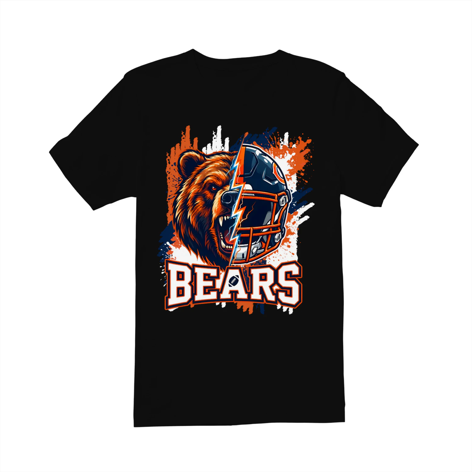 Bears Football Spirit Graphic T-shirt
