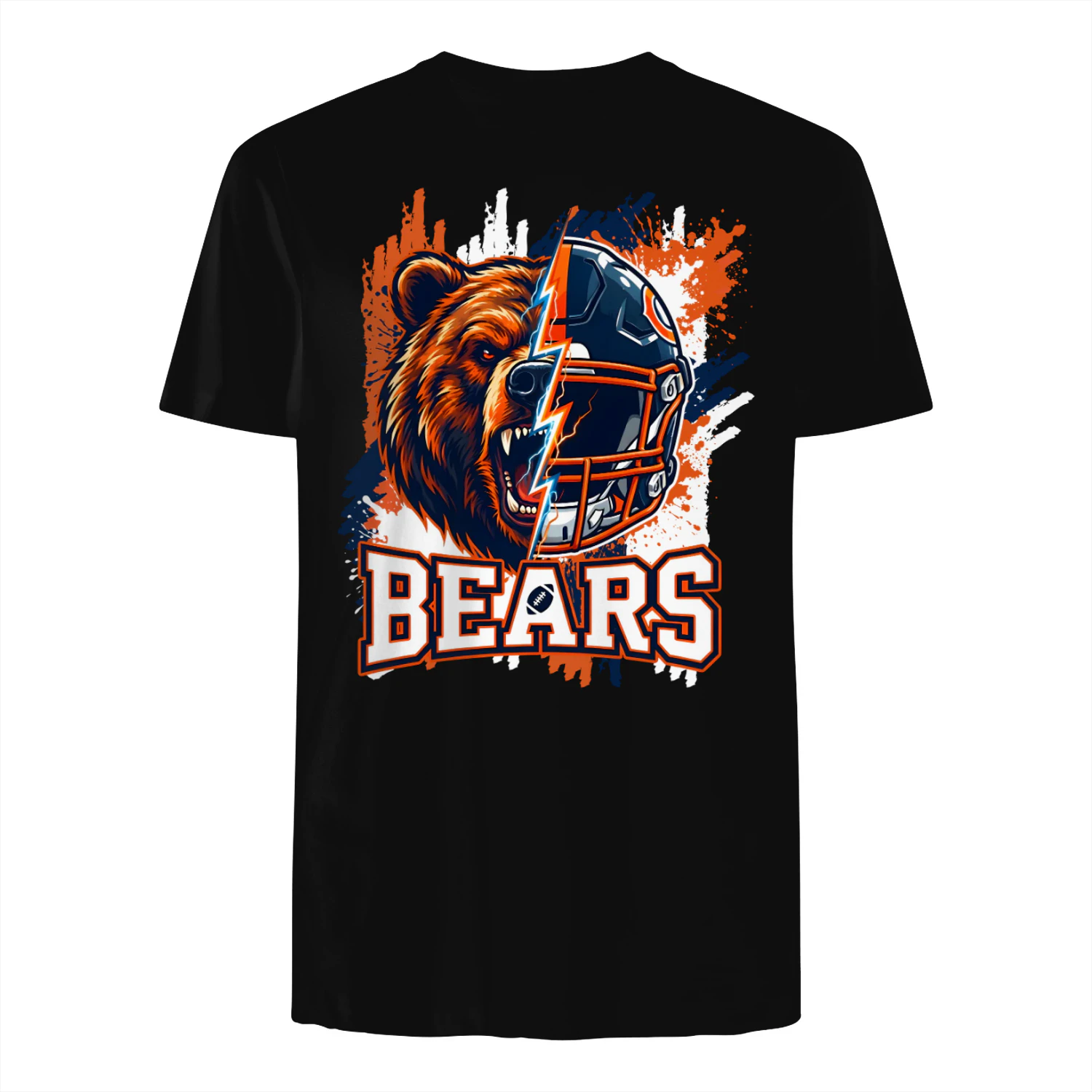 Bears Football Spirit Graphic T-shirt