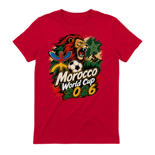 Morocco Atlas Lion World cup 2026 shirt