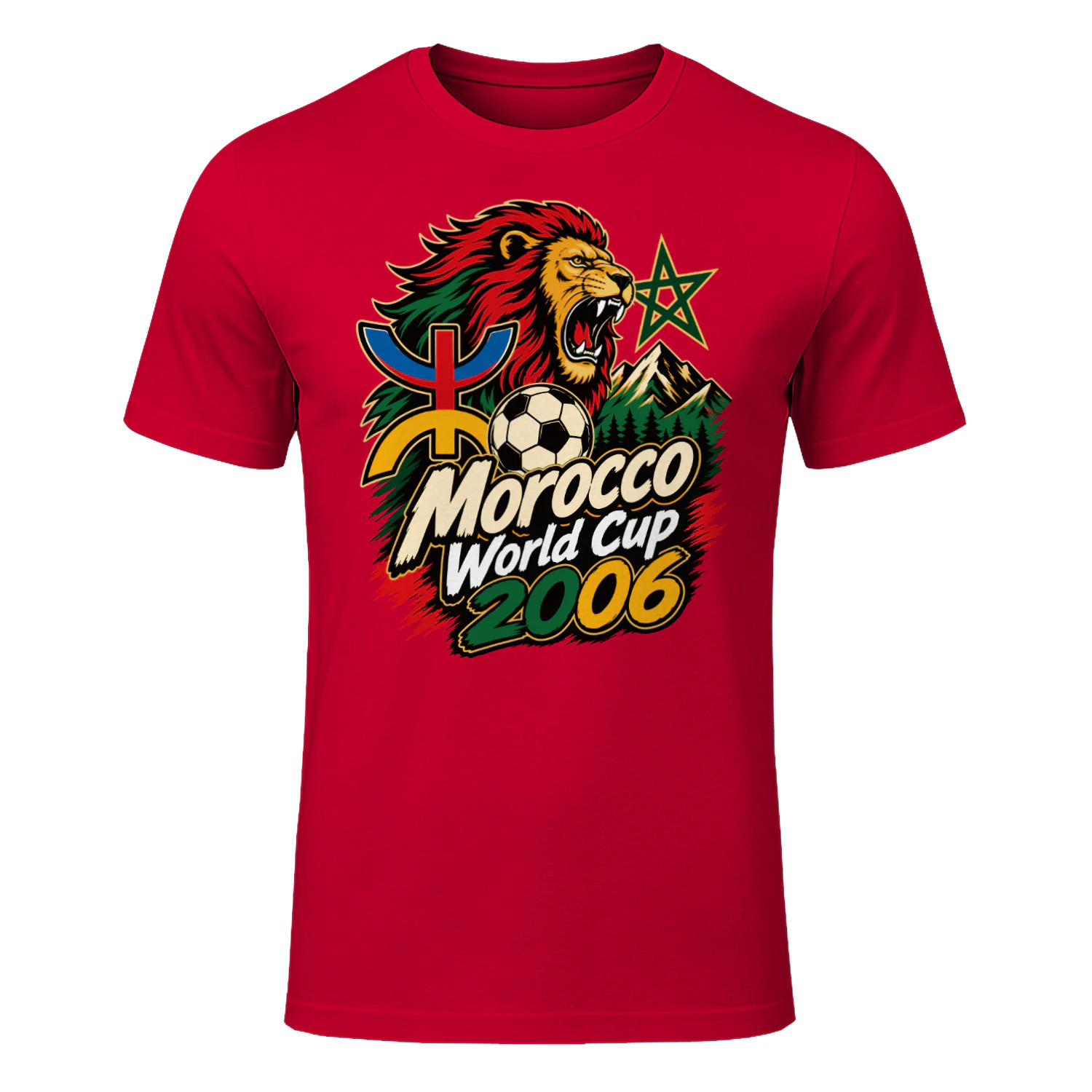 Morocco Atlas Lion World cup 2026 Classic Unisex T-shirt