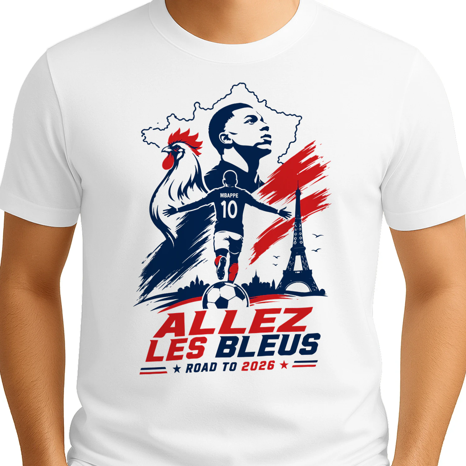 France Pride Allez Les Bleus Classic Unisex T-shirt