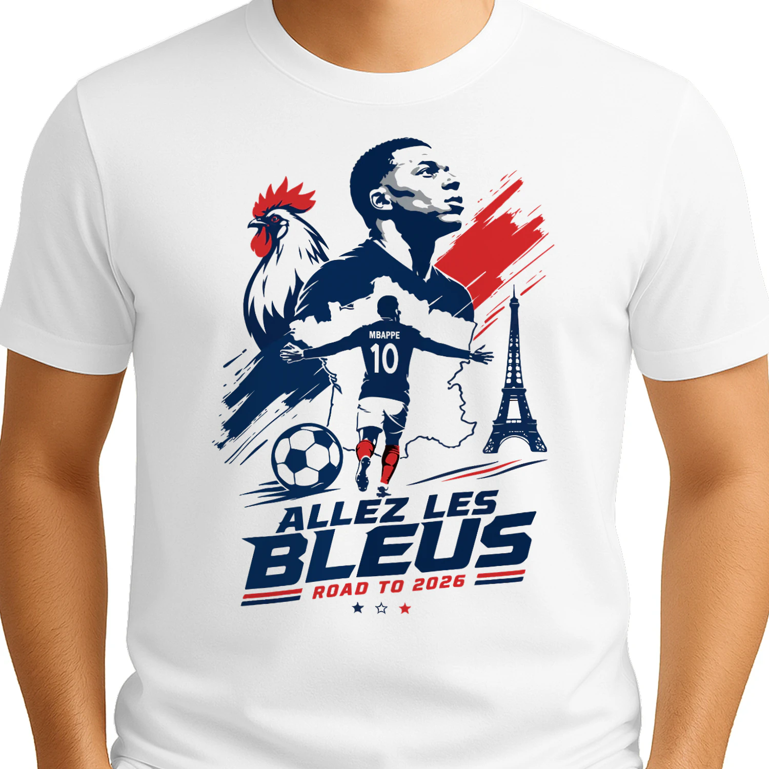 France Pride Allez Les Bleus Classic Unisex T-shirt