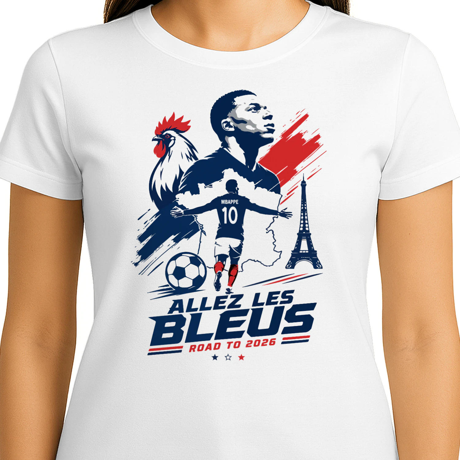 France Pride Allez Les Bleus Classic Unisex T-shirt