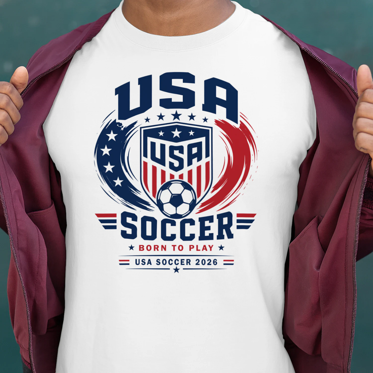 USMNT Crest US Soccer Classic Unisex T-shirt