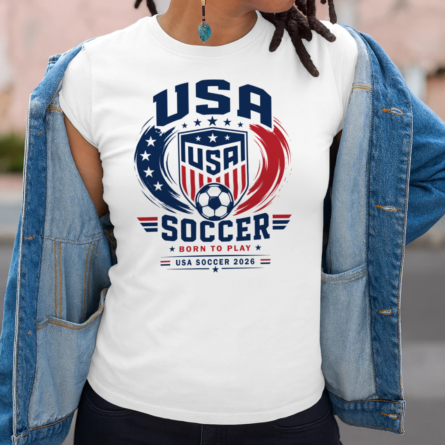 USMNT Crest US Soccer Classic Unisex T-shirt