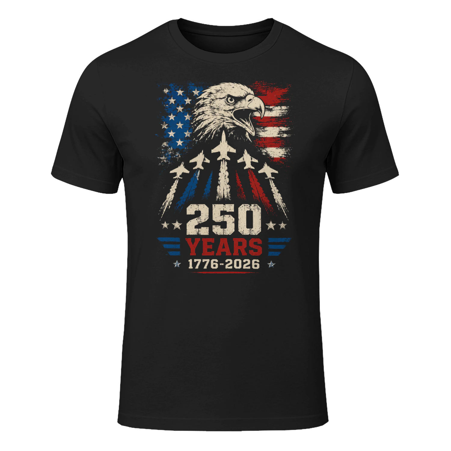 USA the 250th anniversary Patriotic Eagle Shirt