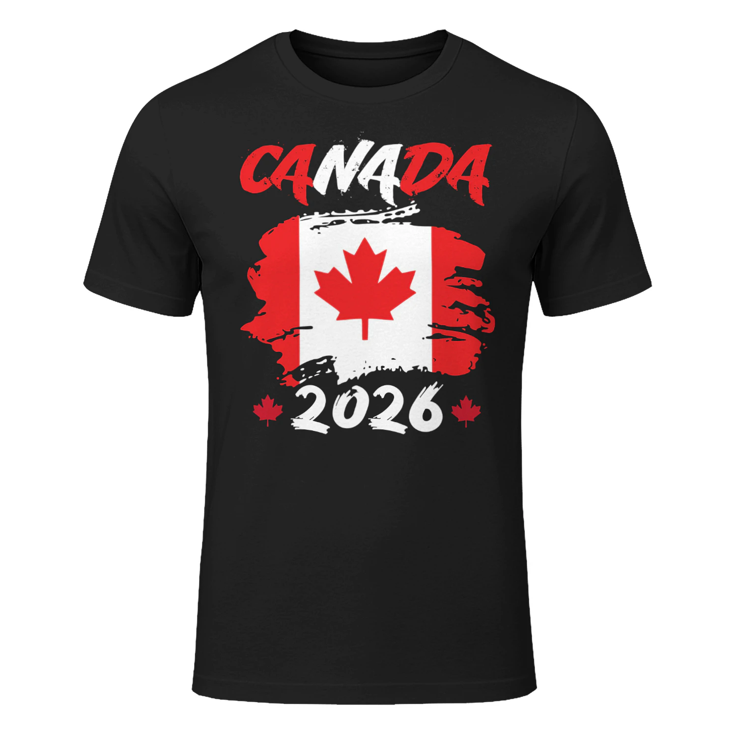 Canada 2026 Soccer Fan Flag Shirt
