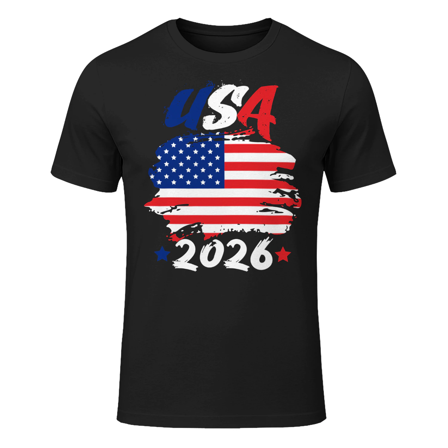 USA 2026 Soccer Fan Flag Shirt