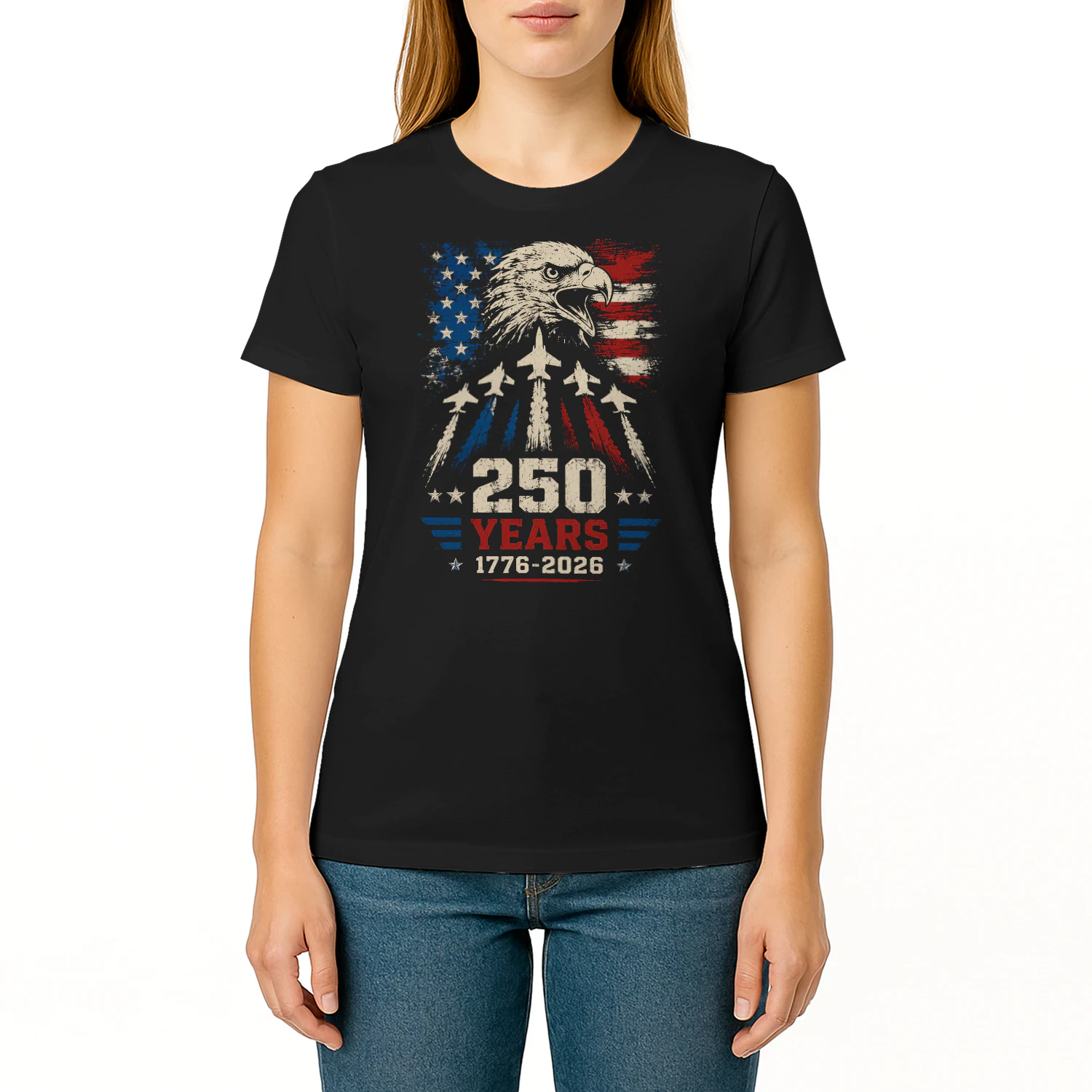 USA the 250th anniversary Patriotic Eagle Shirt