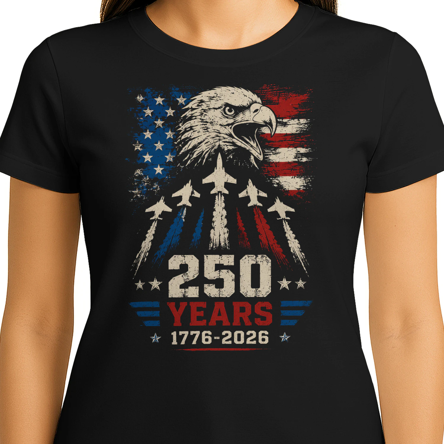 USA the 250th anniversary Patriotic Eagle Shirt