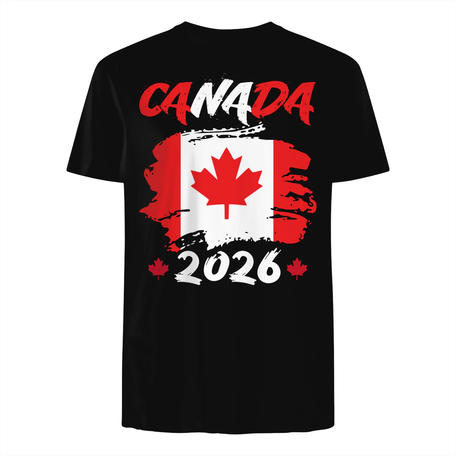 Canada 2026 Soccer Fan Flag Shirt