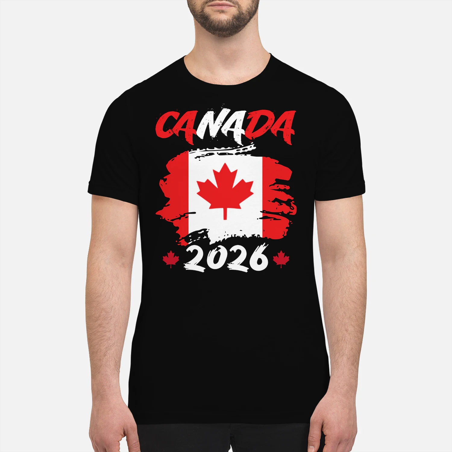 Canada 2026 Soccer Fan Flag Shirt