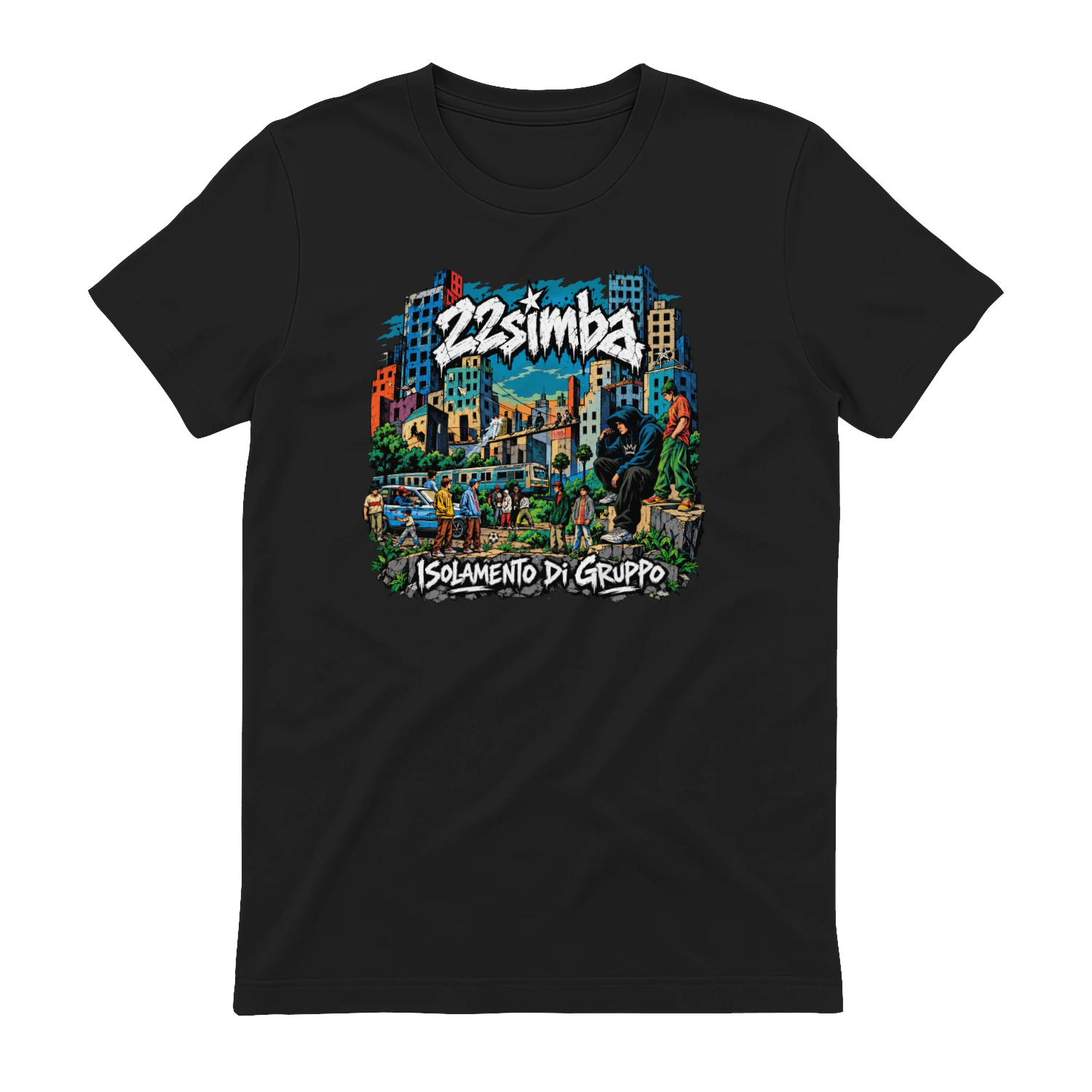 22simba Merch Isolamento Di Gruppo Città Urbana Graffiti