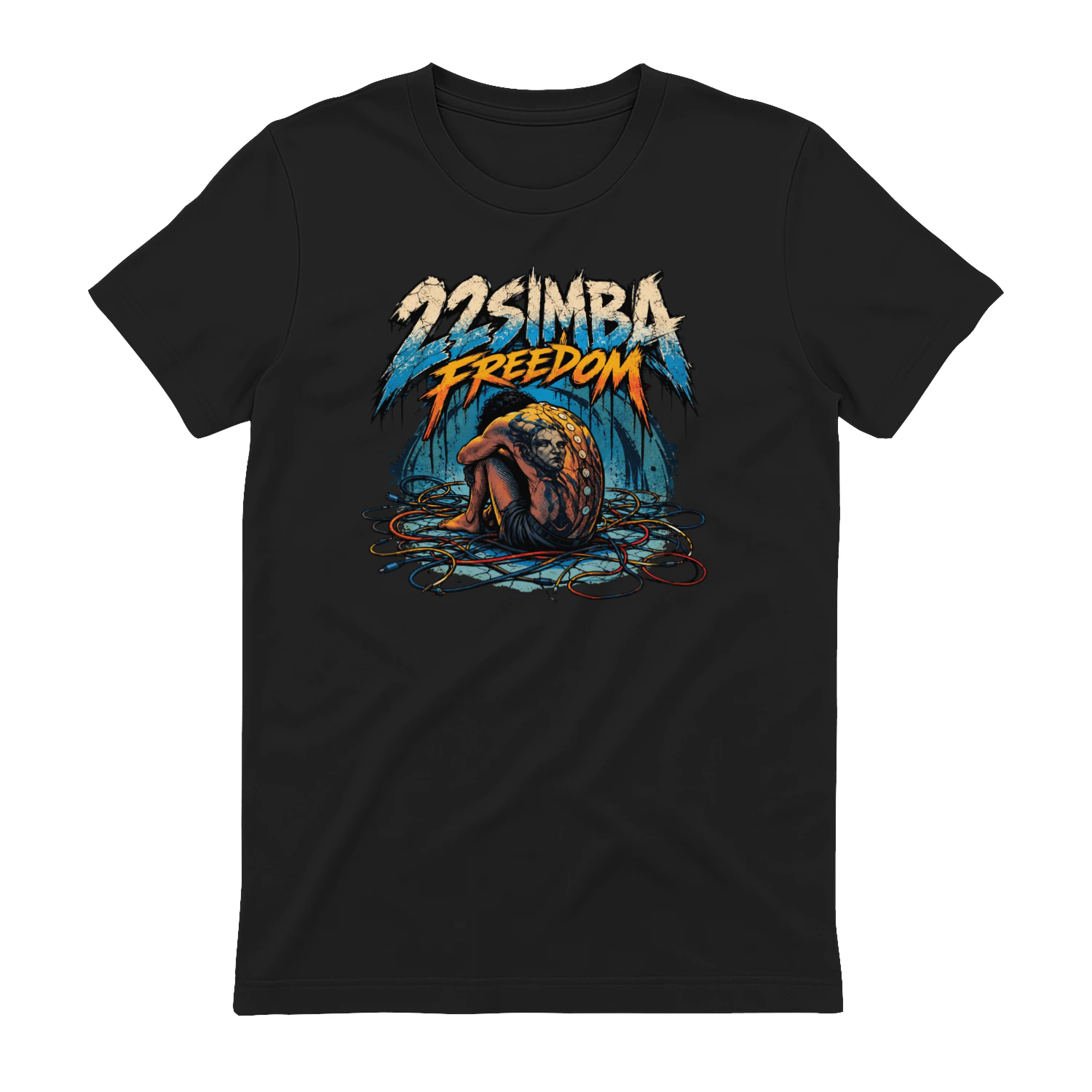 22simba Merch Freedom Grafica Rap Underground