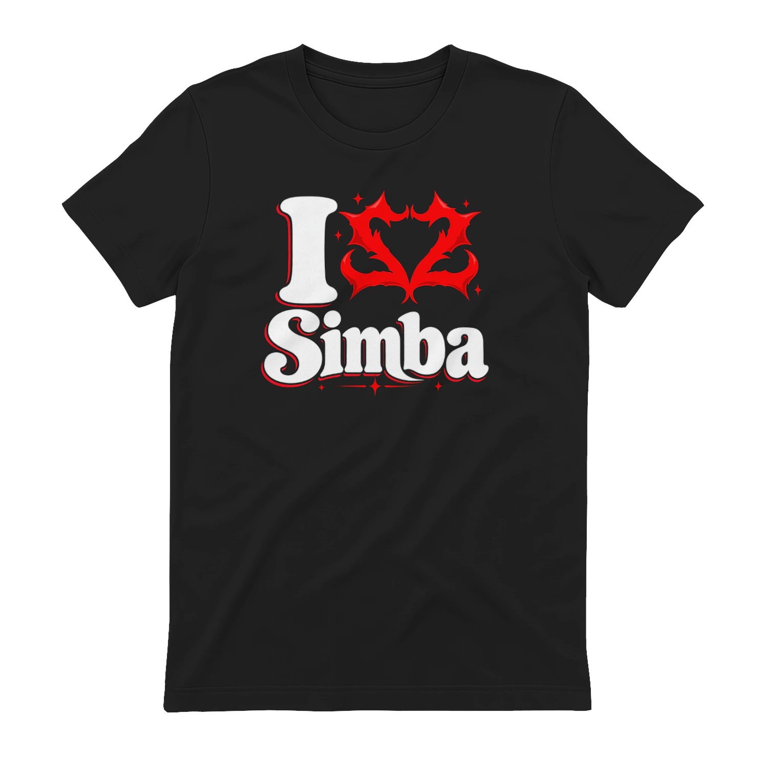 22simba Merch Cuore Scintillante Stile Y2K