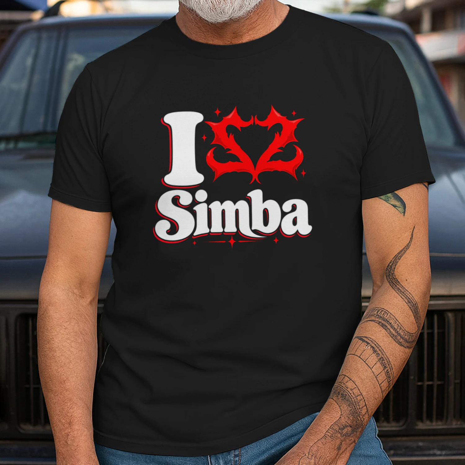 22simba Merch Cuore Scintillante Stile Y2K