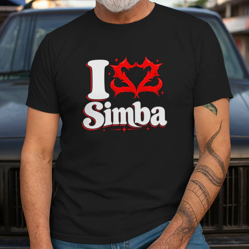 22simba Merch Cuore Scintillante Stile Y2K