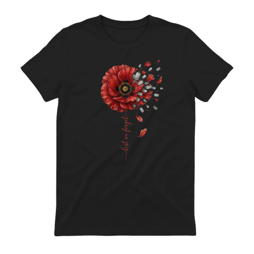 Never Forgotten Red Poppy Flower