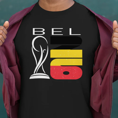 Belgium World Cup 2026 Fan Tee | Football Supporter Shirt
