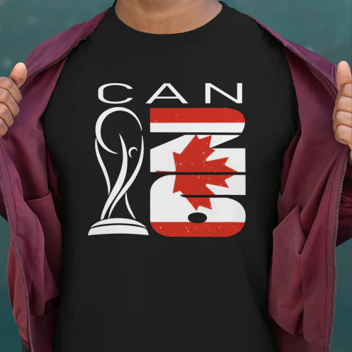 Canada World Cup 2026 Fan Tee | Football Supporter Shirt