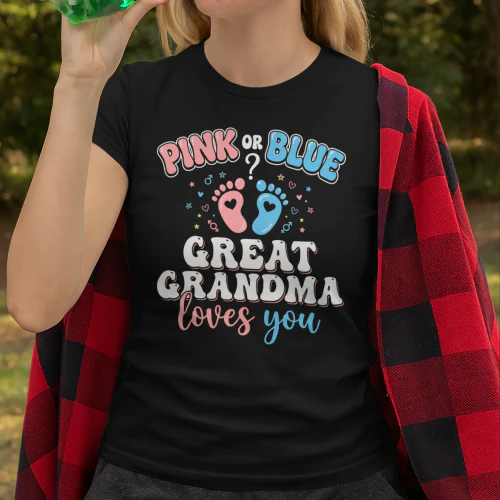 Pink Or Blue Great Grandma