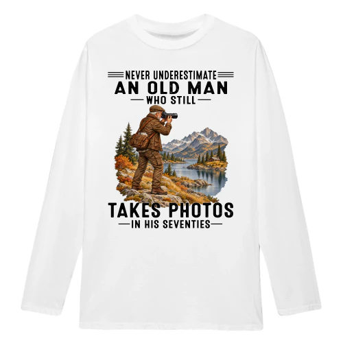 Never Underestimate An Old Man Takes Photos 70s