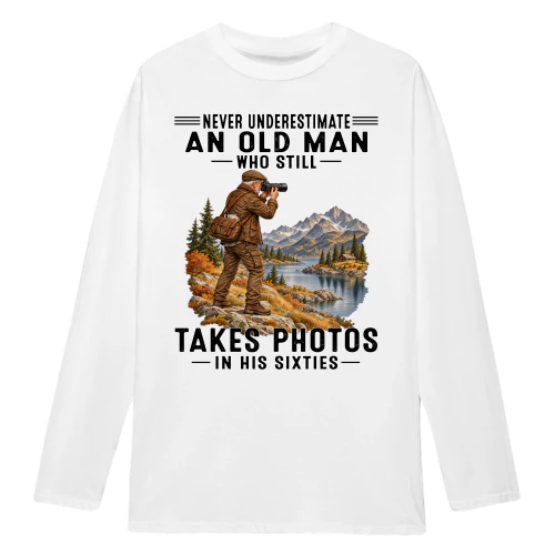 Never Underestimate An Old Man Takes Photos 60s