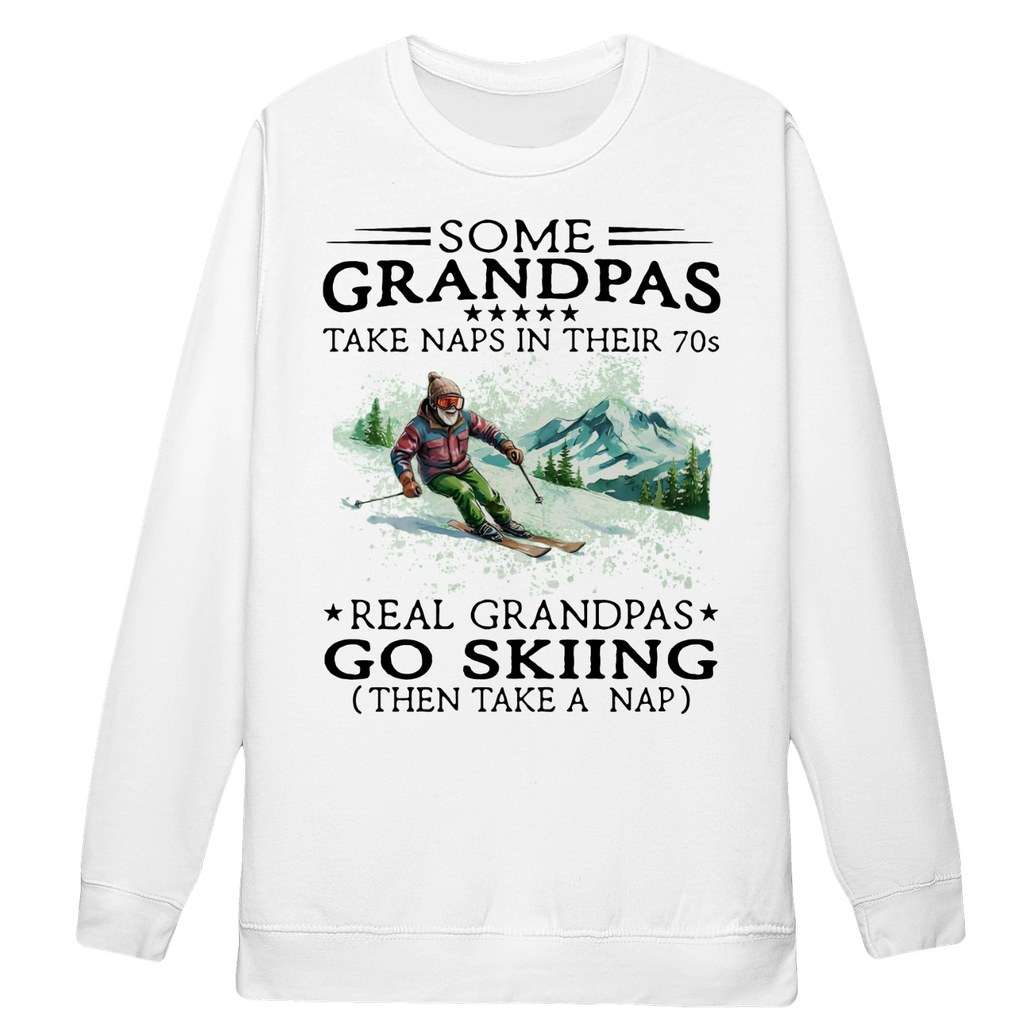Real Grandpas Go Skiing 70s