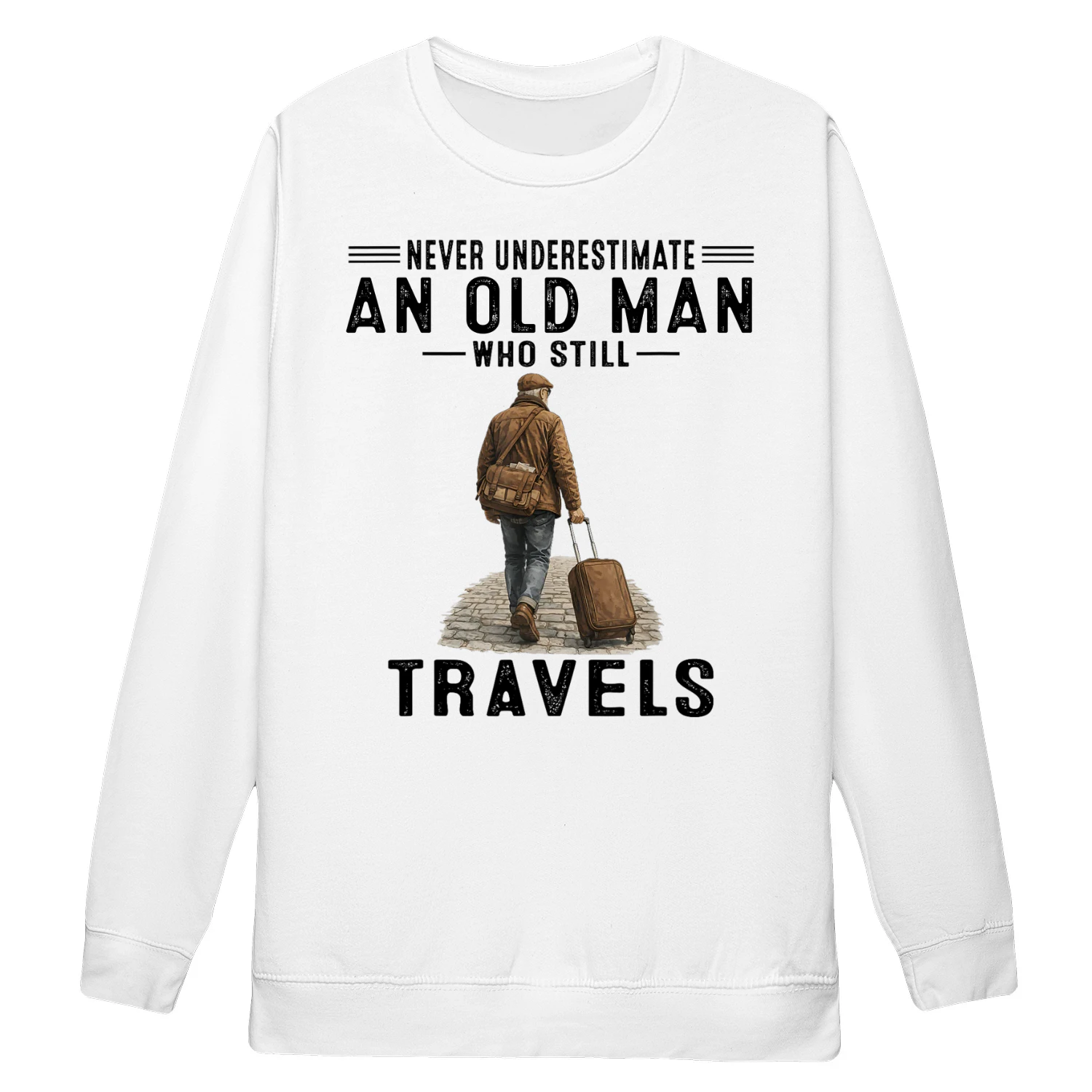 Never Underestimate An Old Man Who Still Travels
