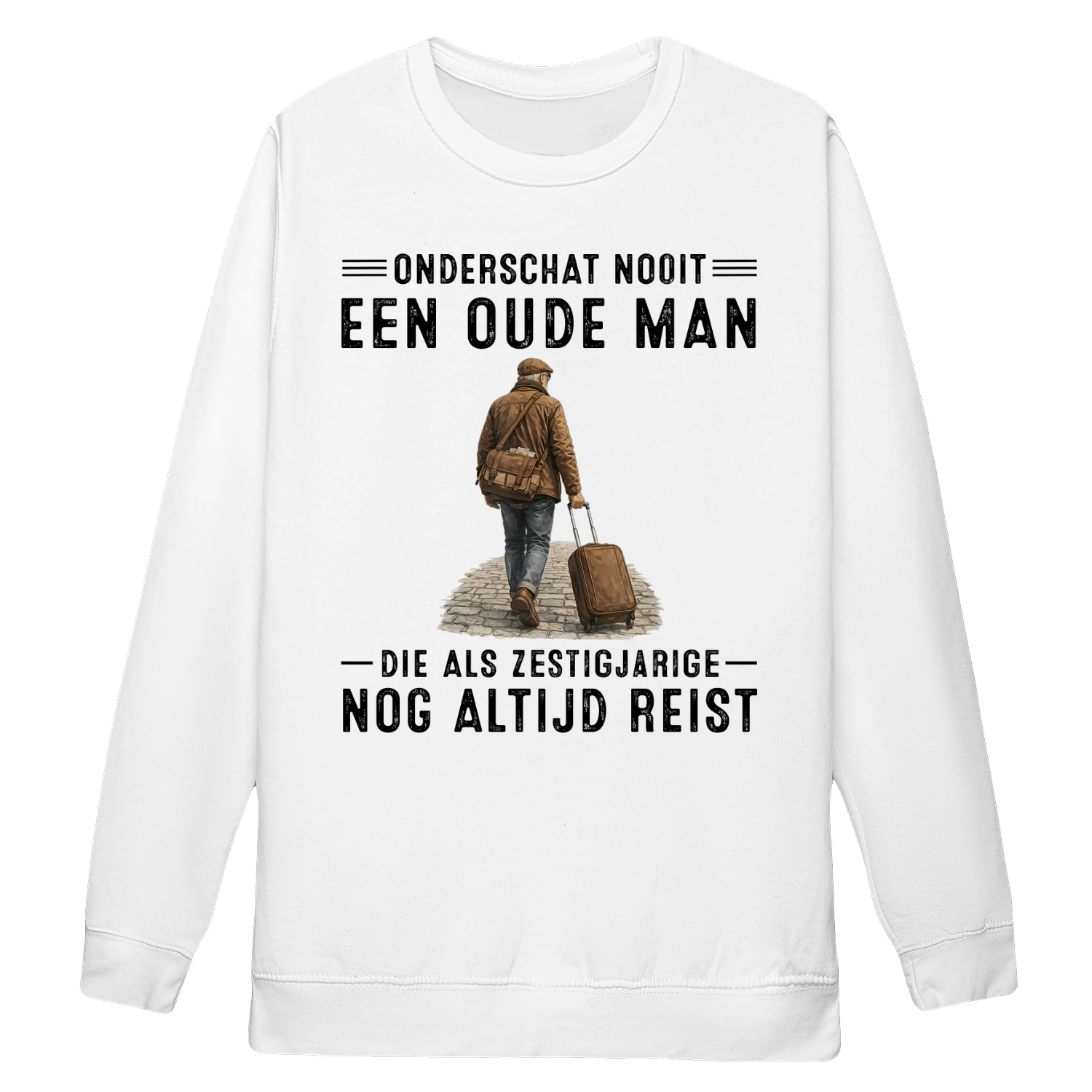 Onderschat Nooit Een Oude Man REIST 60