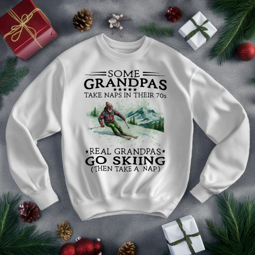 Real Grandpas Go Skiing 70s