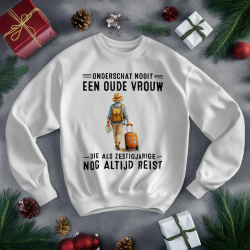 Onderschat Nooit Een Oude VROUW REIST 60