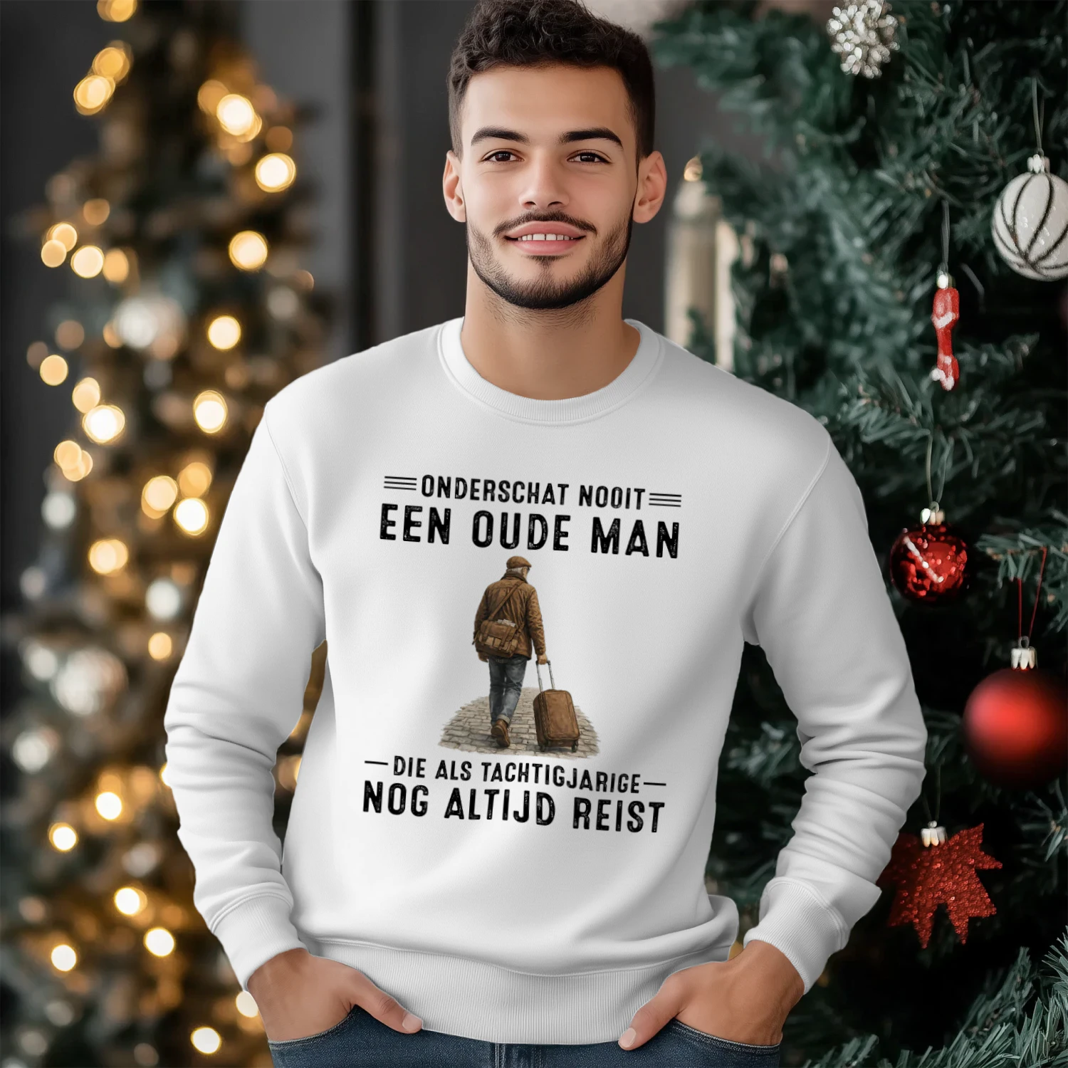 Onderschat Nooit Een Oude Man REIST 80