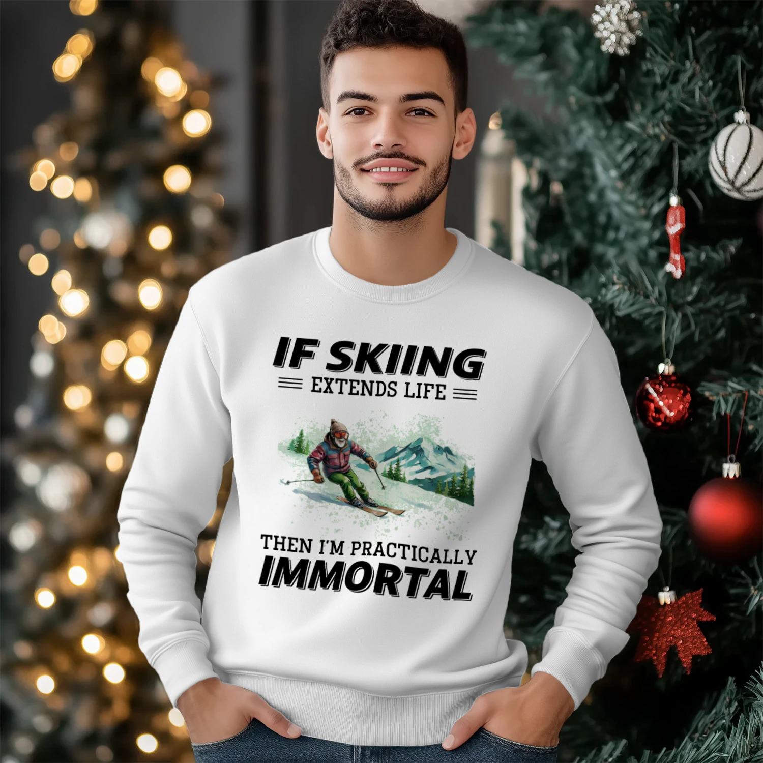 IF SKIING EXTENDS LIFE