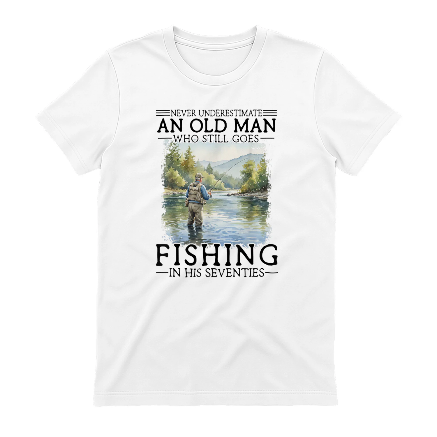 Never Underestimate an Old Man Who Goes Fishing in His 70s