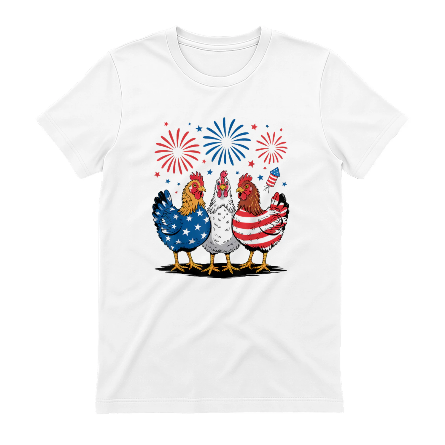 250 Patriotic Chickens USA
