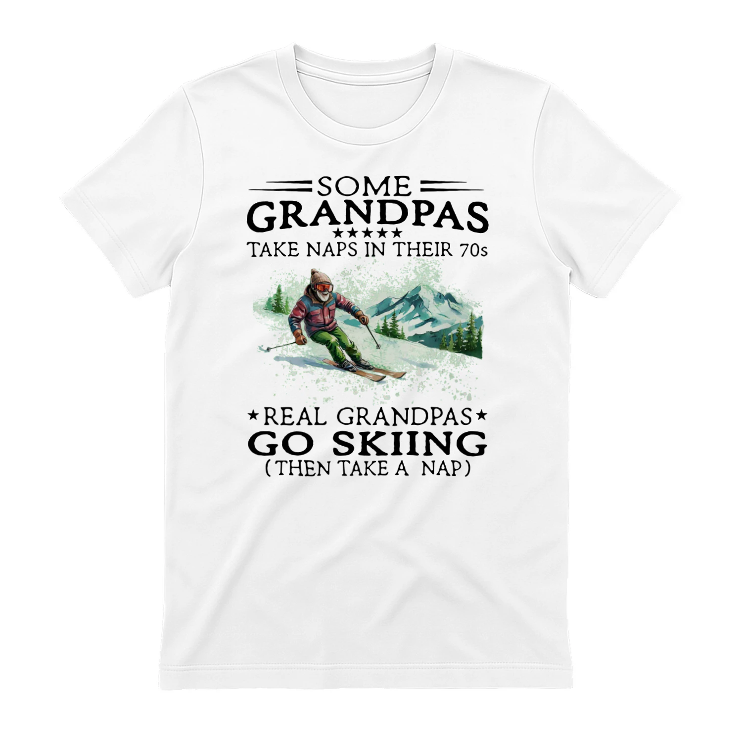 Real Grandpas Go Skiing 70s
