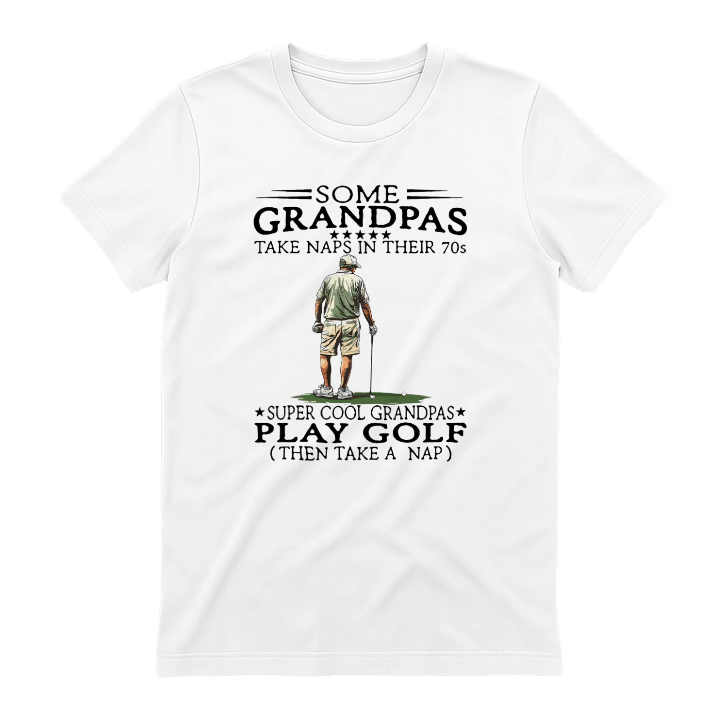 Super Cool Grandpas Play Golf 70s