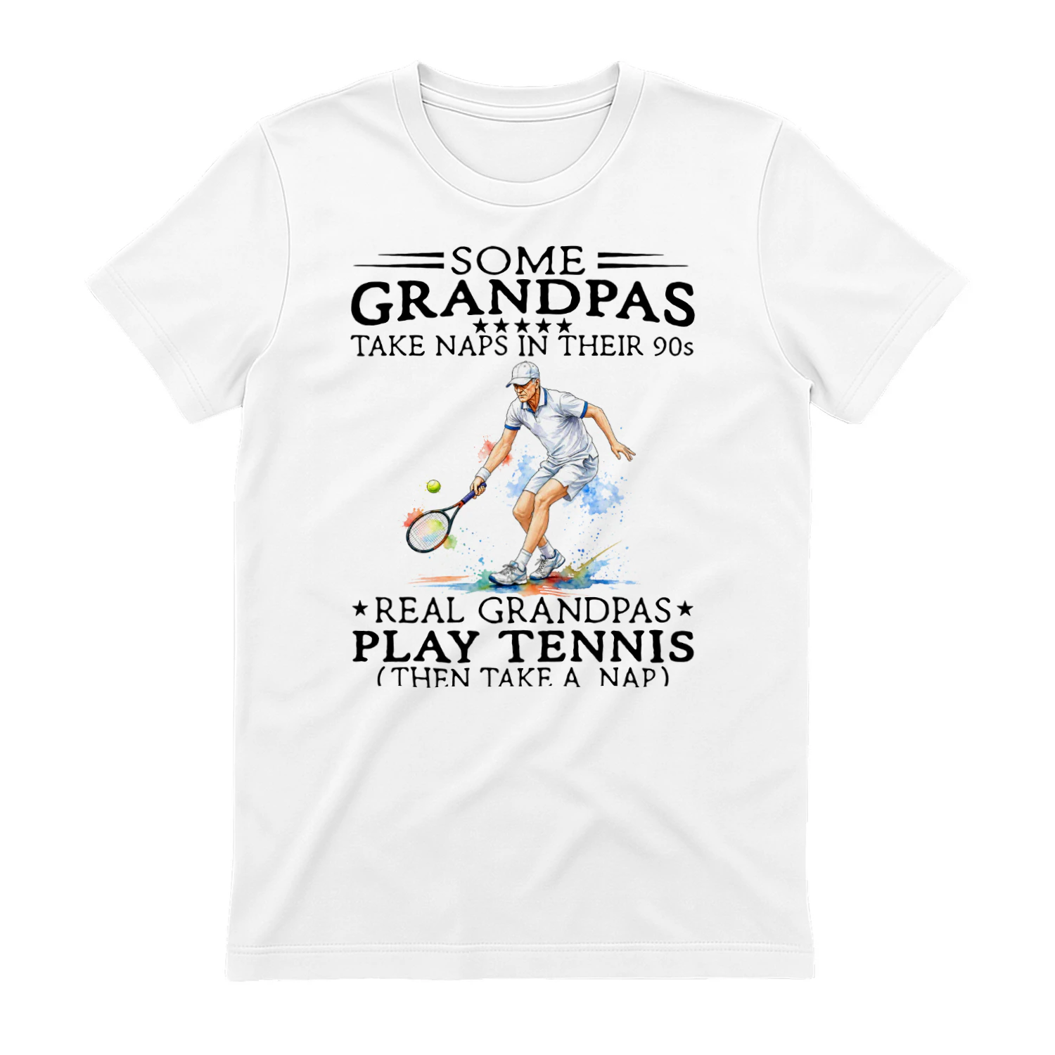 Real Grandpas Play Tennis 90s