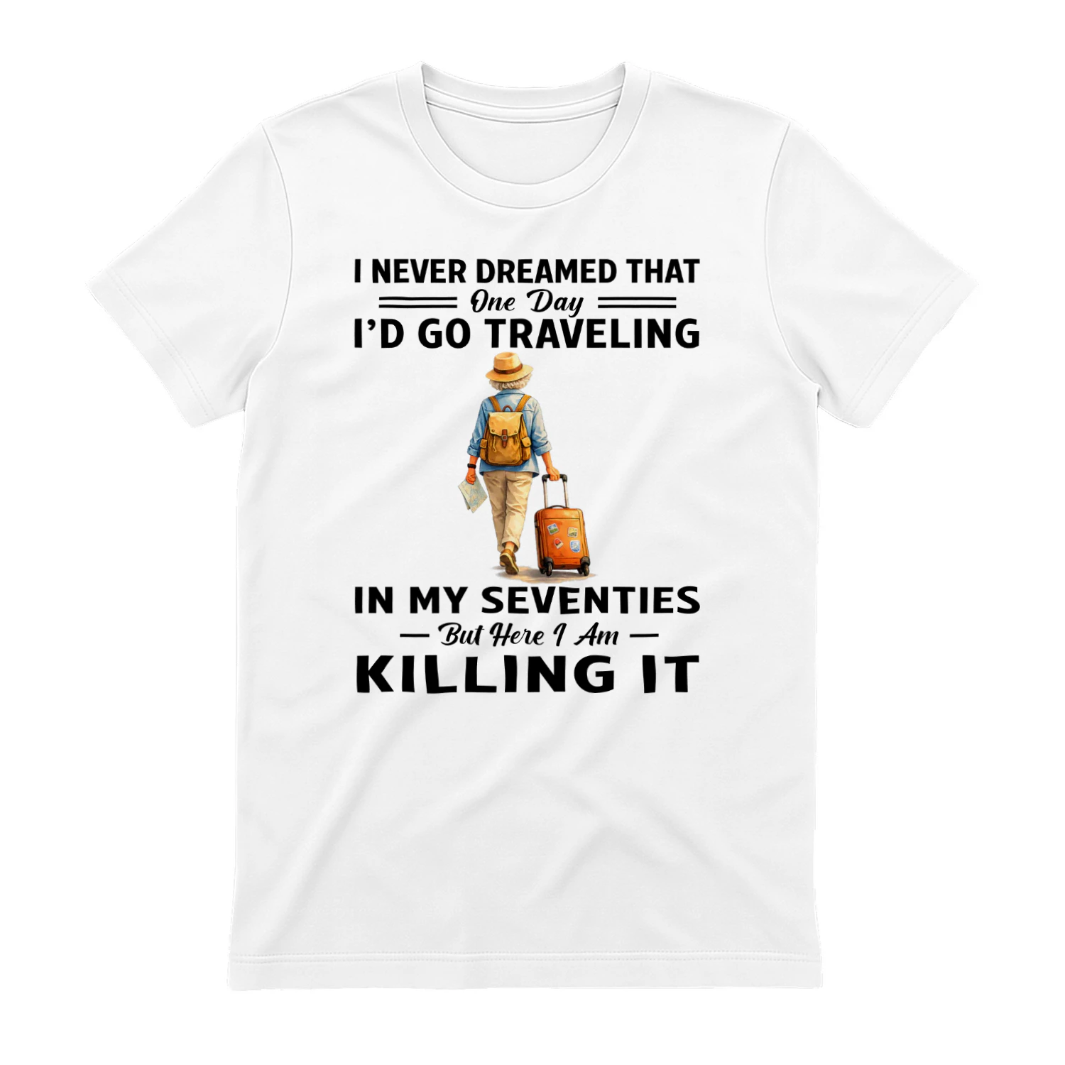 I Never Dreamed That One Day I'd Go Travelling 70s