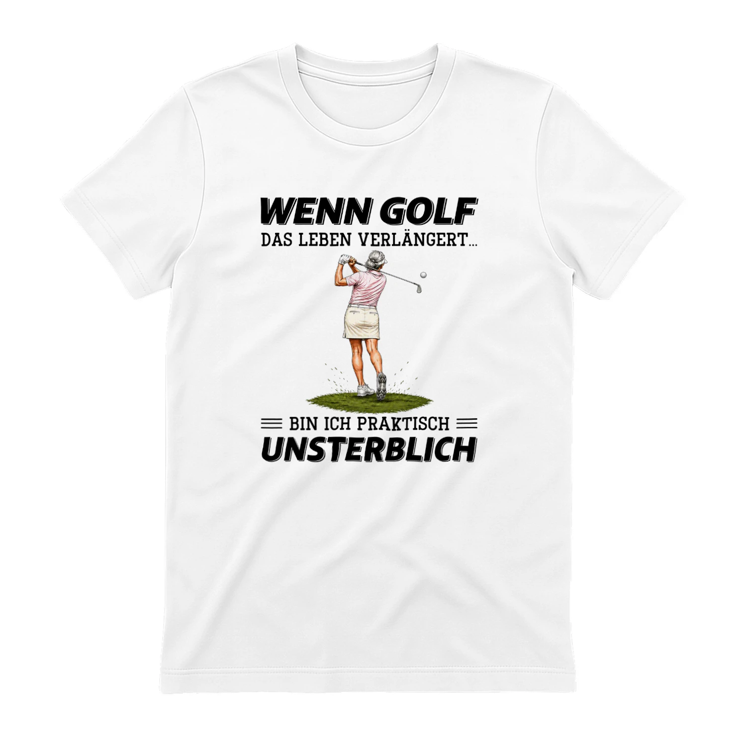 Wenn Golf Das Leben Verlangert...Frau
