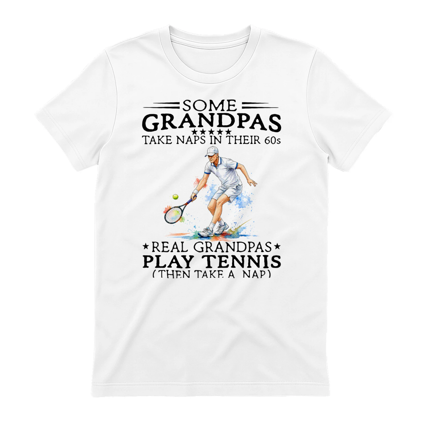 Real Grandpas Play Tennis 60s