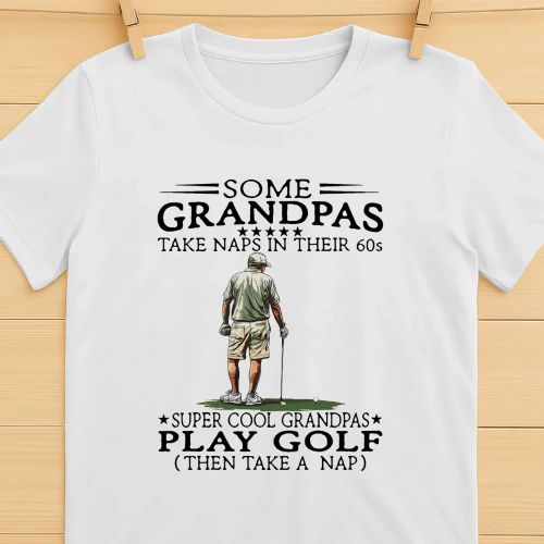 Super Cool Grandpas Play Golf 60s
