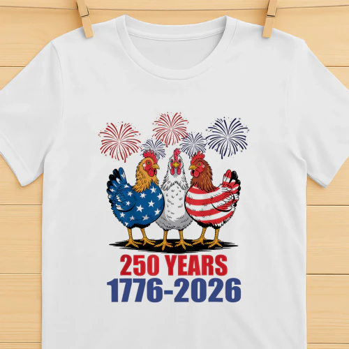 250 Years 1776-2026 Chickens