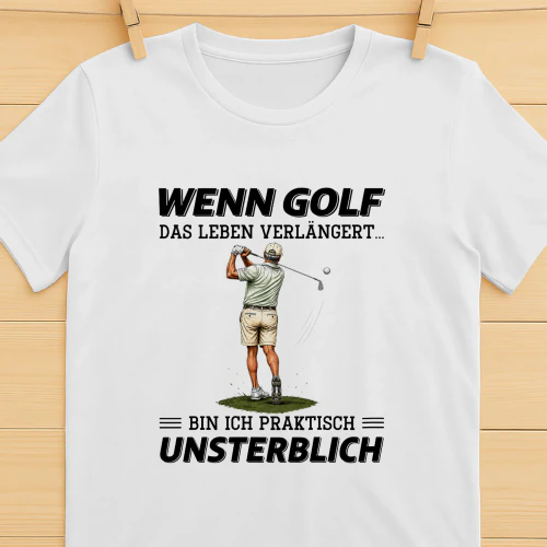 Wenn Golf Das Leben Verlangert...