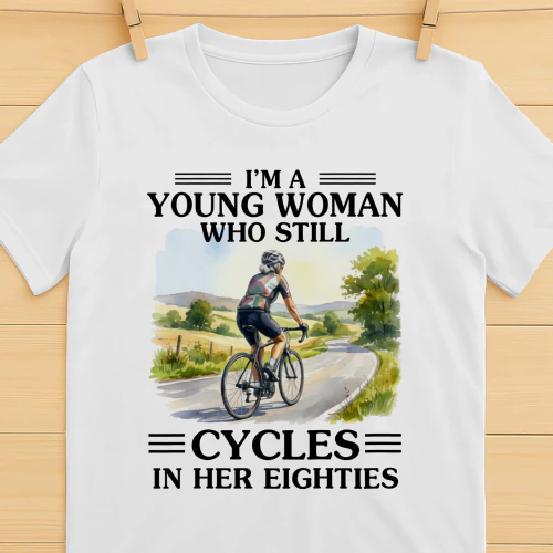 I'm A Young Woman Who Still Cycles 80s