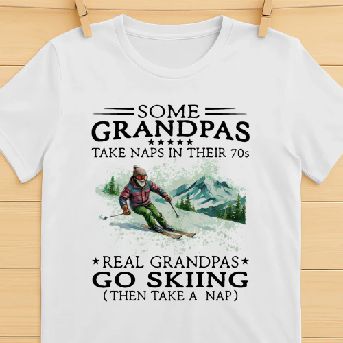 Real Grandpas Go Skiing 70s