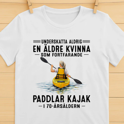 UNDERSKATTA ALDRIG EN ALDRE KVINNA 70