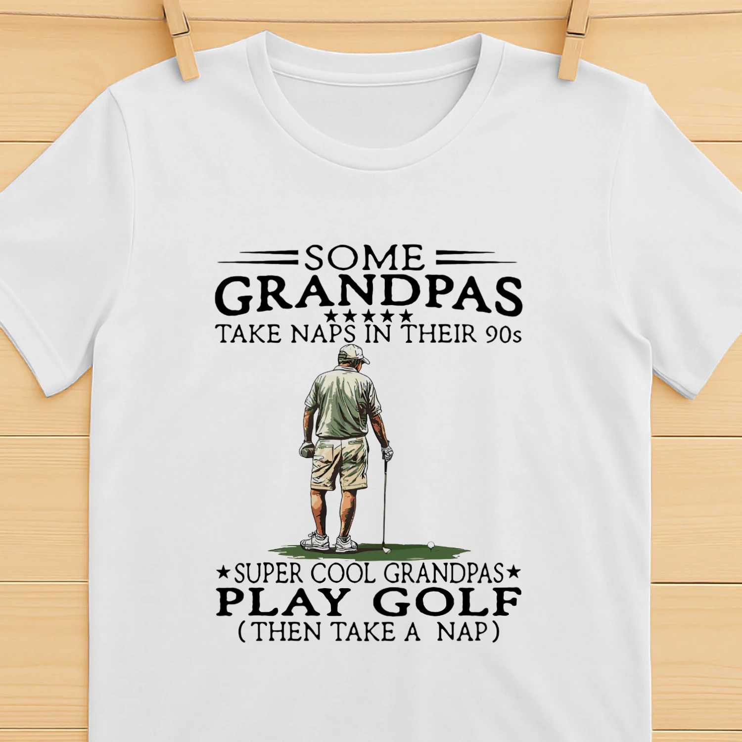 Super Cool Grandpas Play Golf 90s