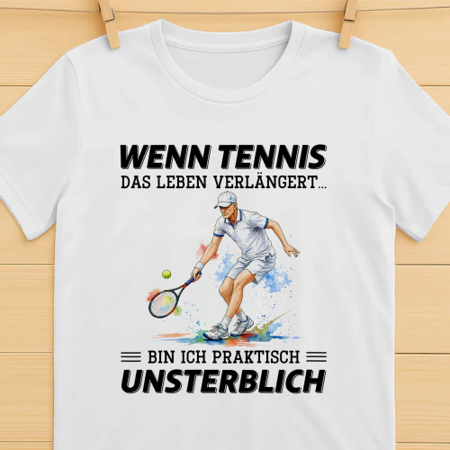 Wenn Tennis Das Leben Verlangert...
